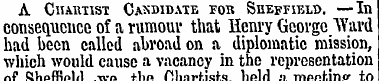 A Chartist Candidate for Sheffield. —In ...