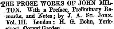 SHE PROSE WORKS OF JOHN MELTON. "With a ...