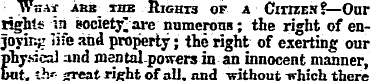 Ws-« abb _ TH-a Rights of a Cukes?—Our r...