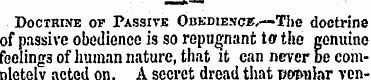 Doctrine of Passive Obkdiej*c!"v— The do...