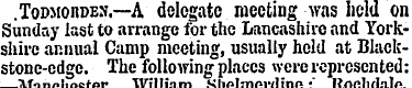 .Todmorden.—A delegate meeting was held ...