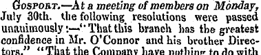 Gosport.—At a meeting of members on Mond...