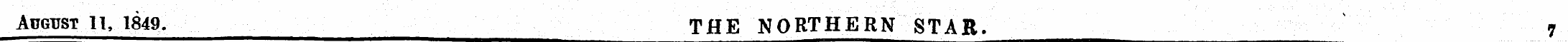 August 11, 1849. TflE NORTHERN STAR. 7