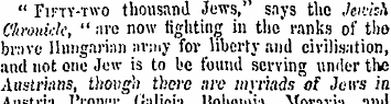 " Fifty-two thousand Jews,' says thc Jew...