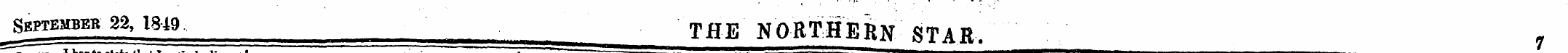 to tate that September 22, 1849 THE NORT...