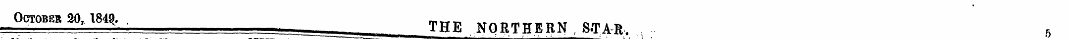 OcroBEE ao,1849,. THE NORTHERN S.TA-R, ,