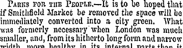 Tarks for the People.—It is to be hoped ...