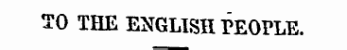 20 THE ENGLISH PEOPLE.