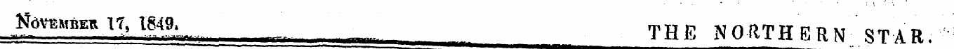 N<WEMto« 17, V849. _^ THE NORTHERN . STA...