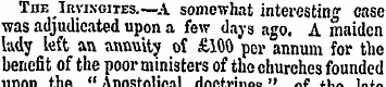 The IavixoiTEs. —A somewhat interesting ...