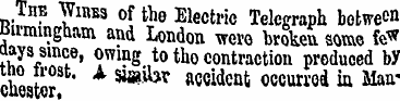 The \Viivb3 of the Electric Telegraph be...