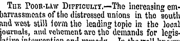 Tue Poor-law Difficult*.—The increasing ...