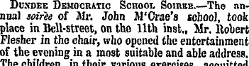 Dcspee Democuaiic School Sohiee.—The ann...