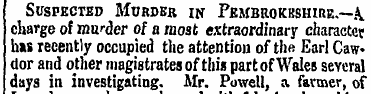 Suspected Murder in Pbmbkokbshire.—A cha...
