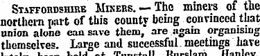 Staffobdshirb MixERS. — The miners of th...