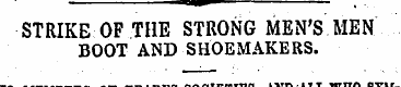STRIKE OF THE STRONG MEN'S MEN BOOT AND ...