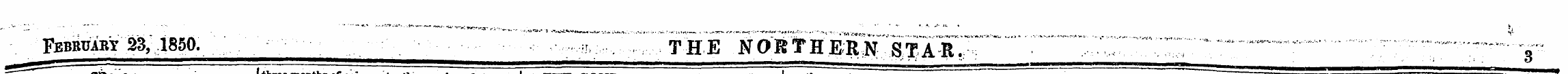 three months - . February 23; 1850. _ ,-...