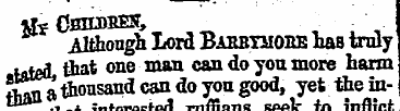*$? Cbildbes, jUthongh Lord Babsimoiie h...