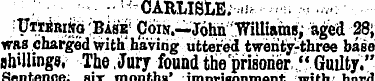 ; '¦ •- CARLISLE;^, -¦¦•¦;. .-.= ... -.-...