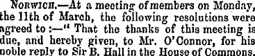 Norwich.—At a meeting of members on Mond...
