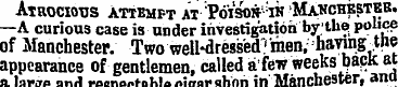 Atrocious attempt at Poisow-'IN'Manchest...