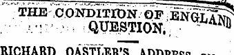 ¦THE : :CONDITION OF ENgIS. ¦¦ " ¦ ,- .•...