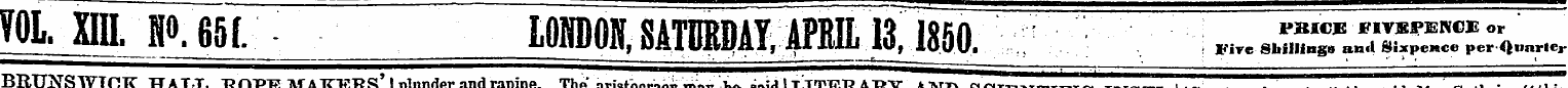 HJT BRUNSWICK HAILROPE MAKERS plunder an...