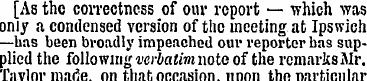[As the correctness of our report — whic...