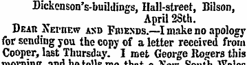 Dickenson's-buildings, Hall-street, Bils...