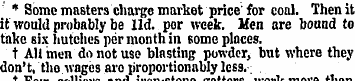 * Some masters charge market price' for ...