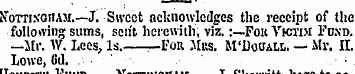 Morrison am.—J! Sweet acknowledges the r...