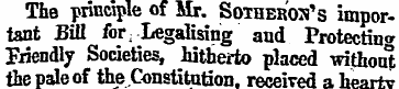 The p rinciple of Mr. Sothero^s importan...