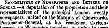 NON-MSMVERT. OF NEWSPAPERS AND LETTERS O...