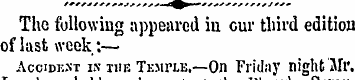 The following appeared in cur third edit...