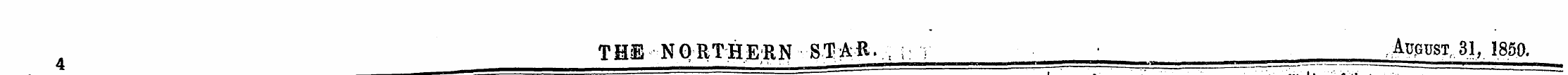 THE NORTHERN STAR.,-, ; z • .AugusT, 31,...