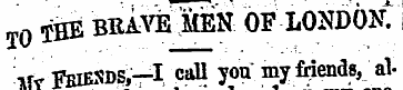 0 55E BEivE MEN OF LONDON. _v F bieSDS, ...