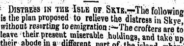 ; Distress in the Isle of Sm.^The follow...