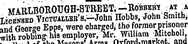 M \RLBOROUGH-STREET. -Robbeby . at a ten...
