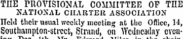 THE PROVISIONAL COMMITTEE OF TIIE "NATIO...