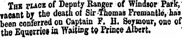 TnK ?uck of Deputy Ranger of Windsor Par...
