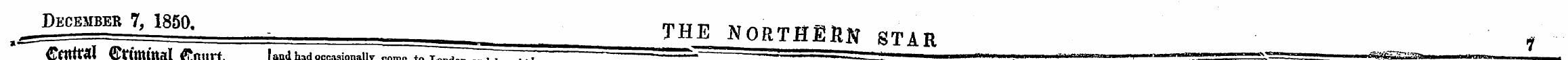 and had occasionall to December 7, 1850....