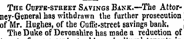 The Cupfe-stbeet Savings Bank.—The Attor...