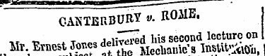 CANTERBURY »- R0J1E ' , ,C,.nii his seco...