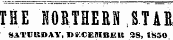 THE NOBTHERN STAR SATURDAY, 19EXE9IBF.U 38, t850 .