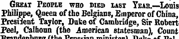 Great People who died last Year.— Louis ...