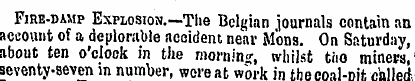 Fire-damp ExPLosio-v. —The Belgian journ...