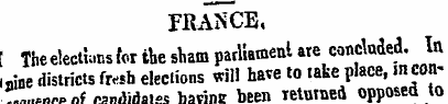 TRANCE , [ The electUs for the sham parl...