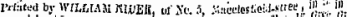 1 ¦ ivihted by WfL&rAM MiiWd, ol'Xf. 5, yiitecles-eid-stree. i» „; ':'»