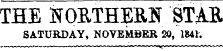 THE SOUTHERN STAB SATURDAY, NOVEMBER 20, 184h