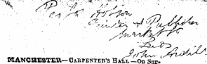 MANCHESTER. — Carpesteb's Ha£i,.-On Snra . ¦ ¦ ¦ /ip'-9^ : - -;- ; " . '• ¦ ¦ - - : ¦ ;¦ x f^^yfk^-/^ MANCHESTER.— CaRPESTEB'S HitL —-On Snn.